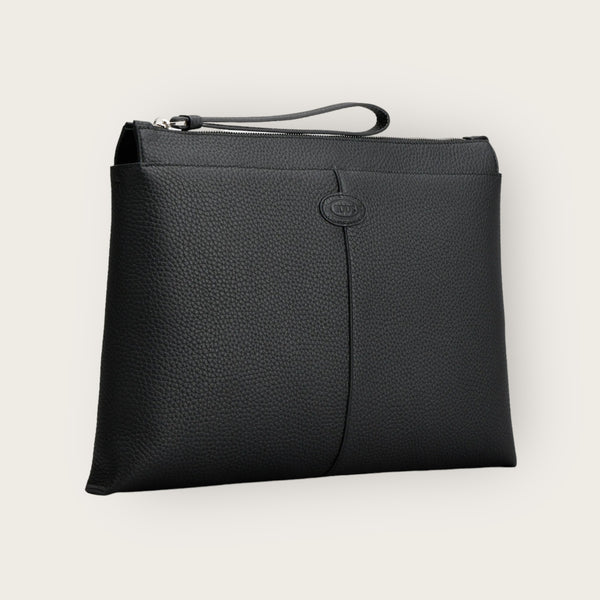 Tod's Document Holder Pouch Black