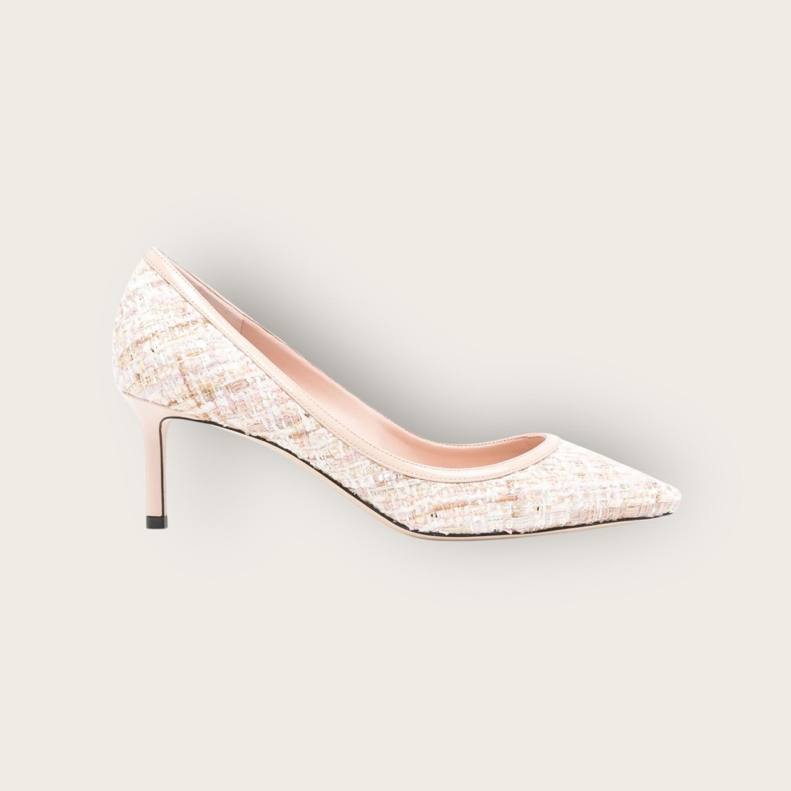 Ballet Pink Jimmy Choo Love 60 Jimmy Choo Romy 60 Tweed