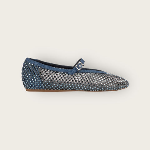 Le Silla Gilda Ballet Flat Blue