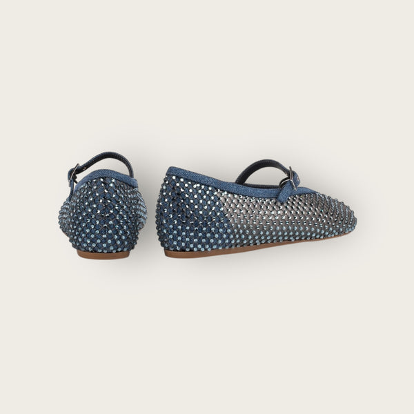 Le Silla Gilda Ballet Flat Blue