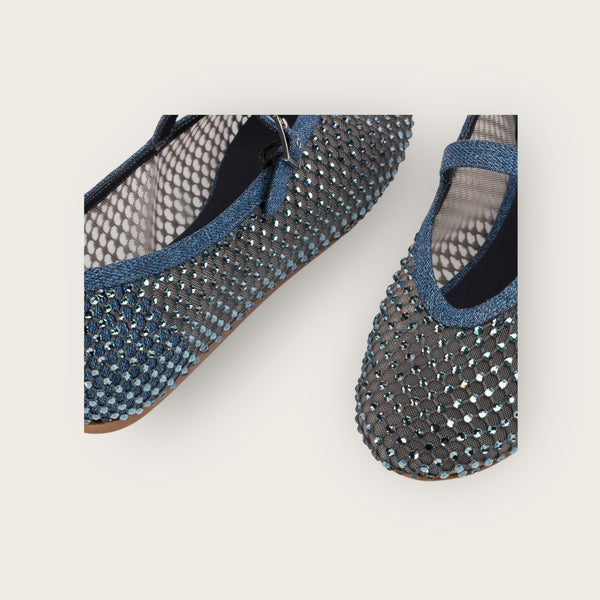 Le Silla Gilda Ballet Flat Blue