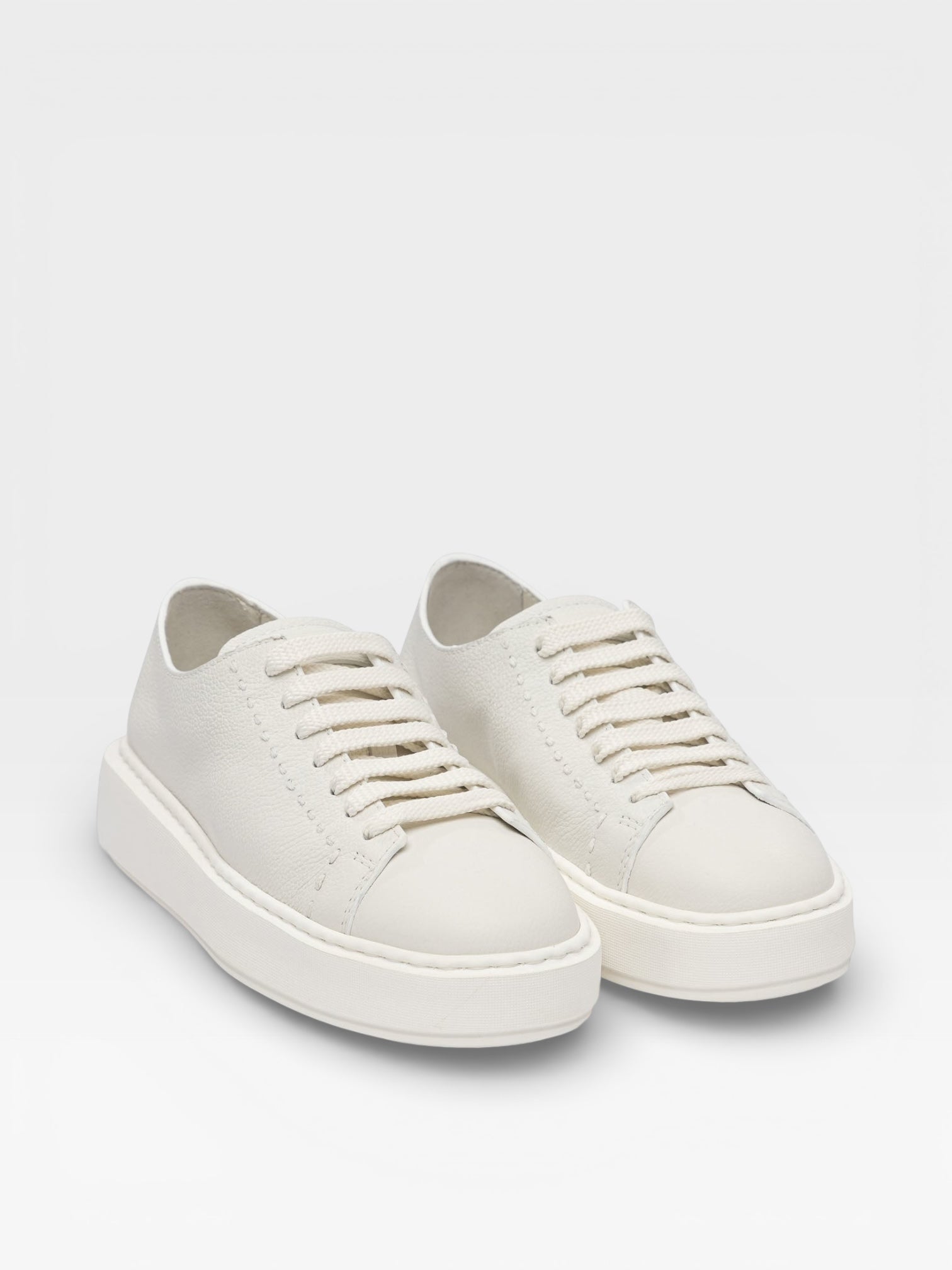 Santoni Sneakers White