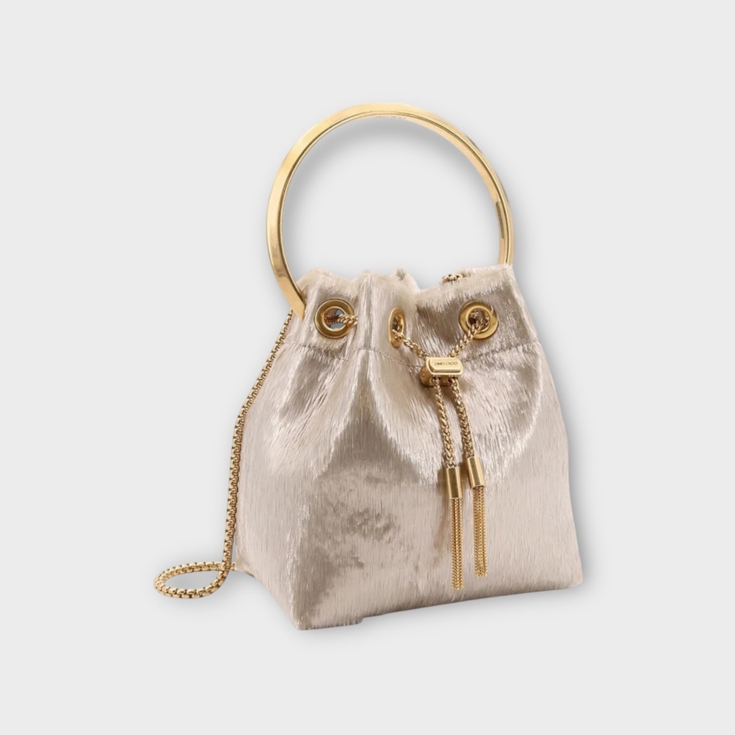 Jimmy Choo Micro Bon Bon Champagne