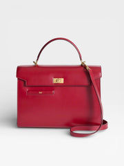 Anya Hindmarch Mortimer Top Handle Red