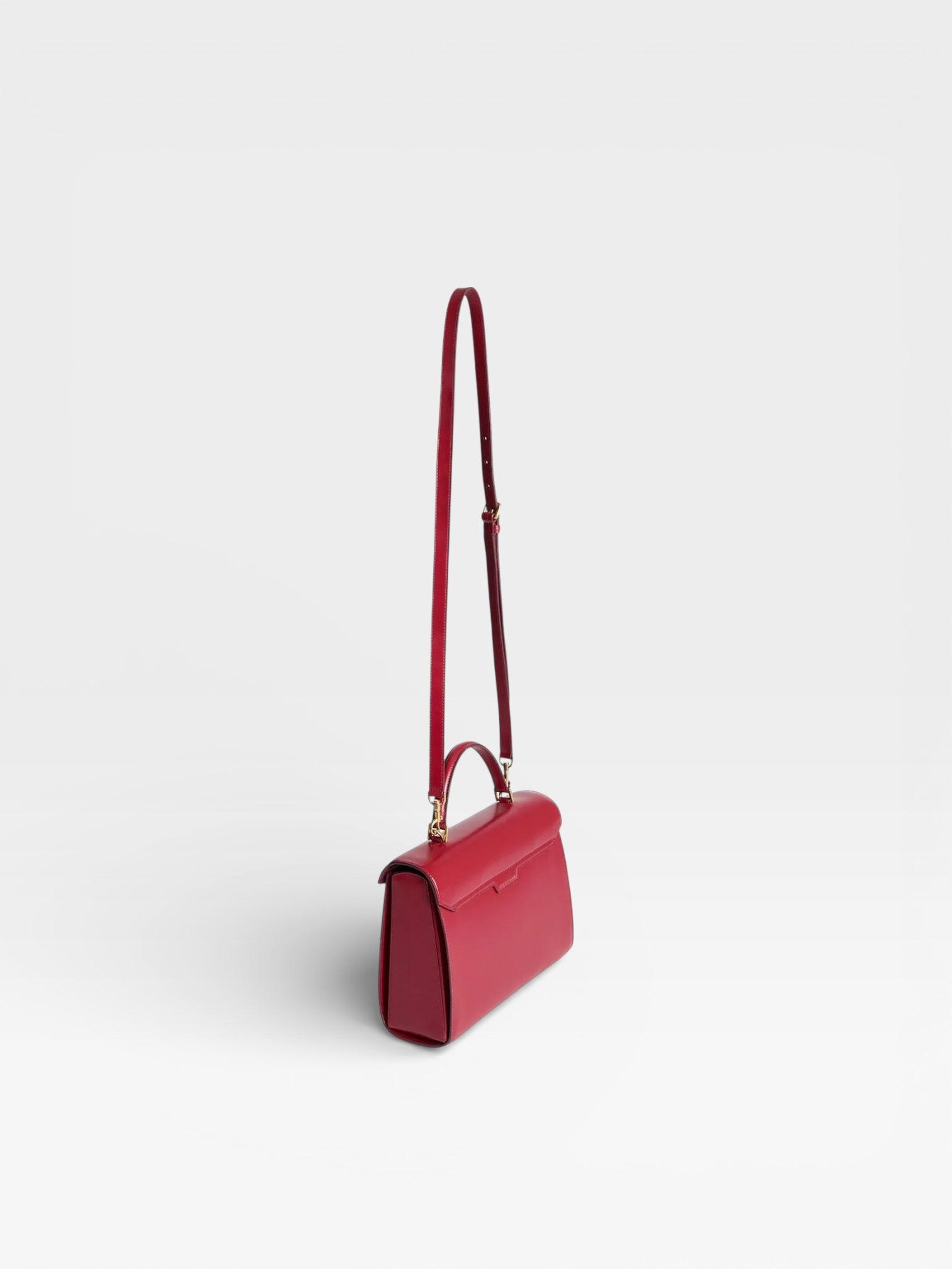 Anya Hindmarch Mortimer Top Handle Red