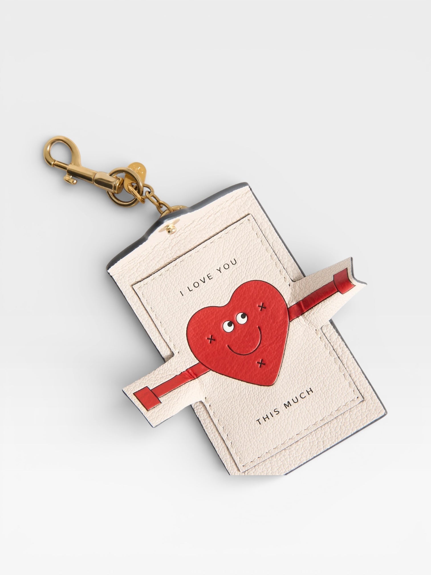 Anya Hindmarch I Love You Charm White