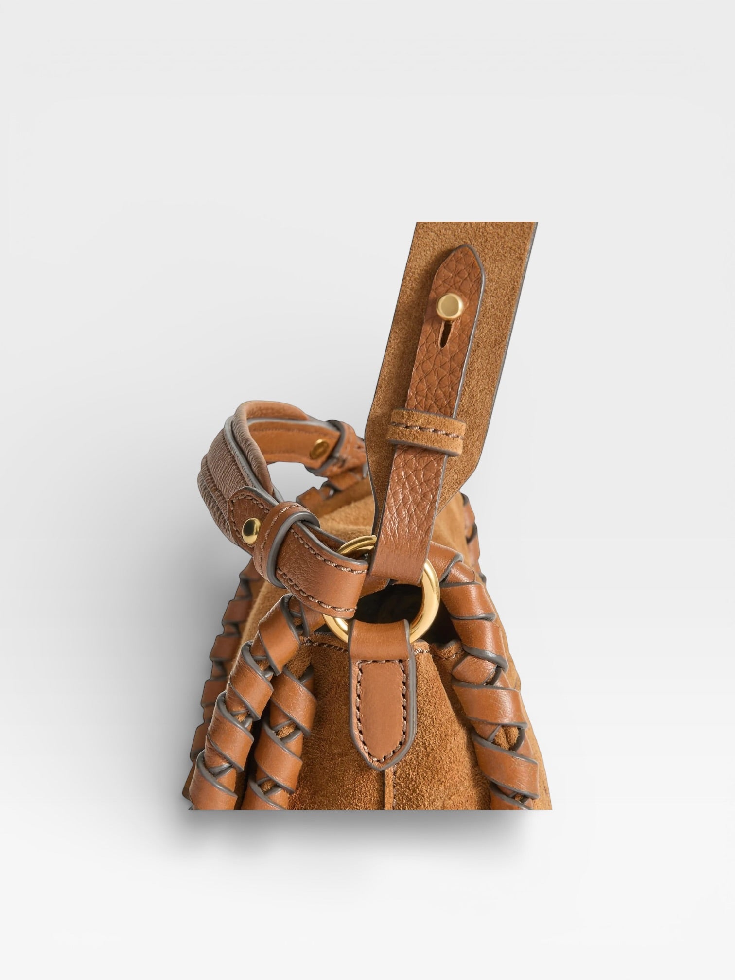 Anya Hindmarch Mortimer Whipstitch Cross-body Camel – Azur Shoes