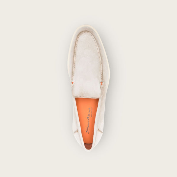 Santoni Loafers Ecru