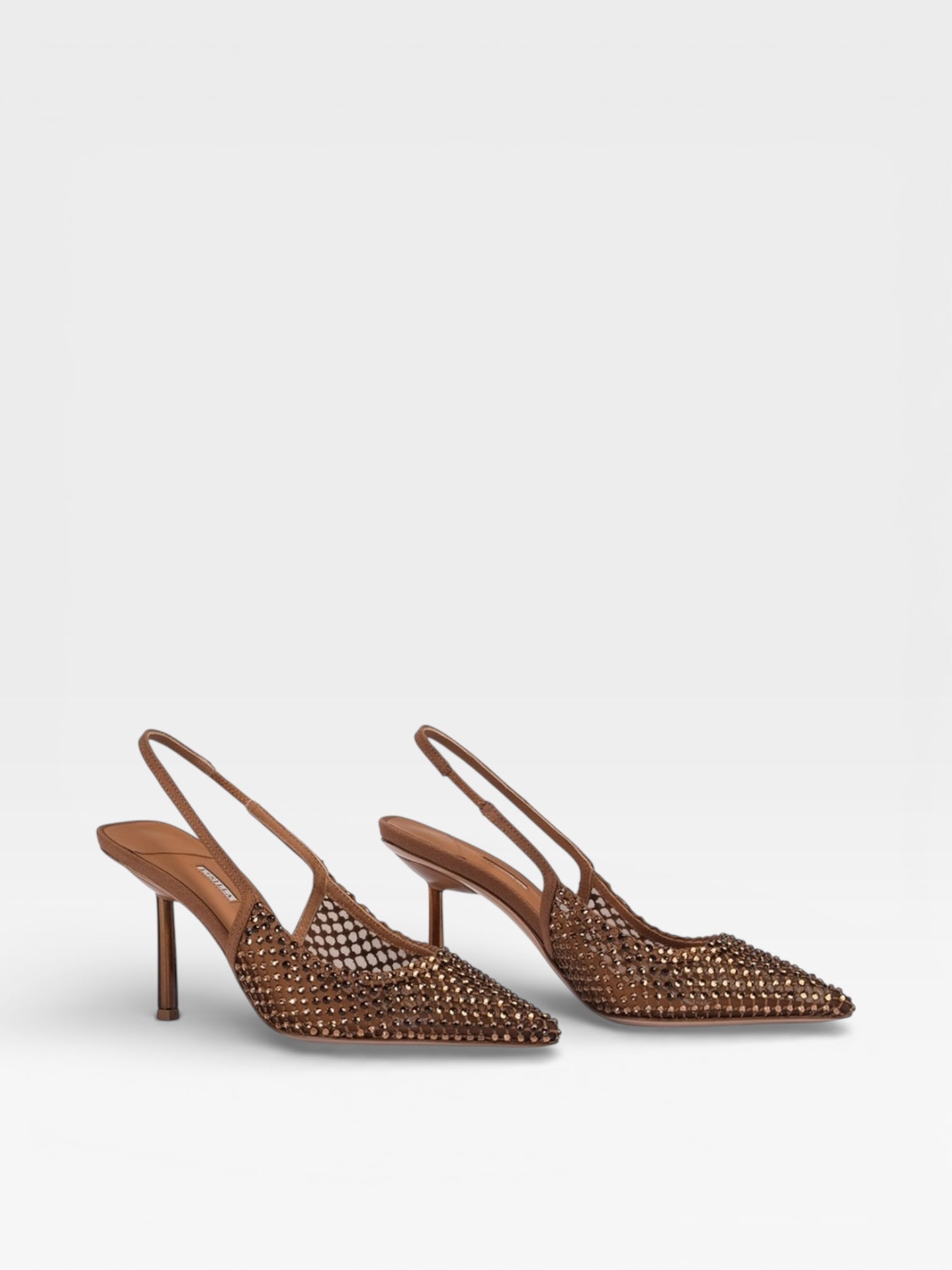 Le Silla Slingbacks Gilda 80 Brown