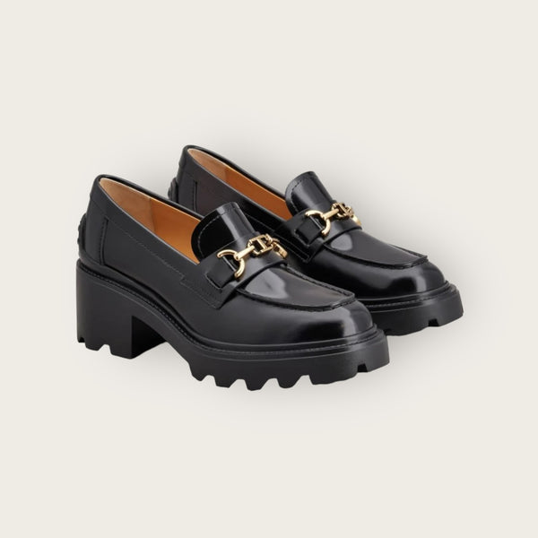 Tod's T-Clamp Loafers Black