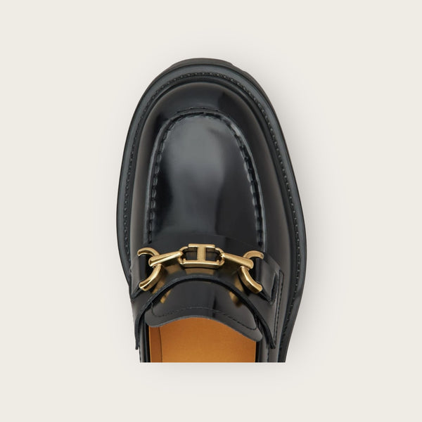 Tod's T-Clamp Loafers Black