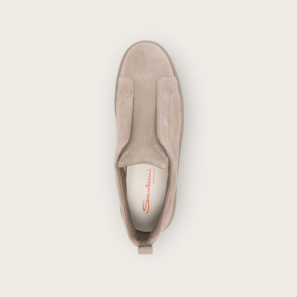 Santoni Slip-On Taupe