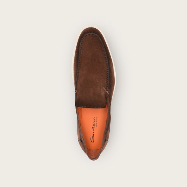 Santoni Loafers Brown