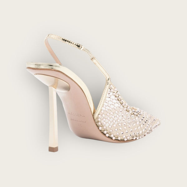 Le Silla Slingbacks Gilda 80 Gold