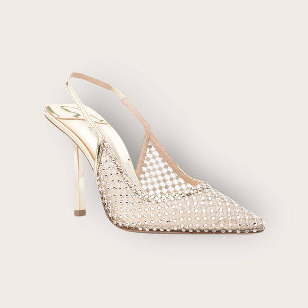 Le Silla Slingbacks Gilda 80 Gold