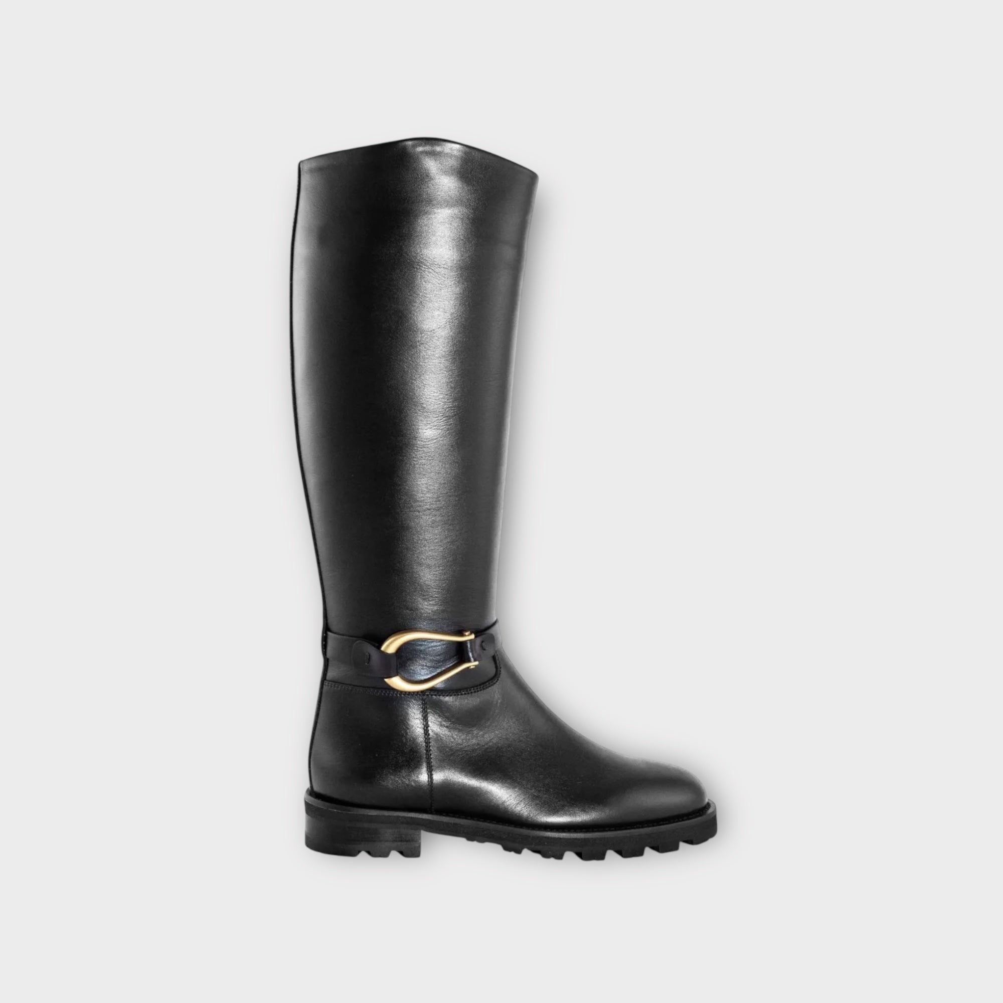 Roberto Festa Knee High Boots Black