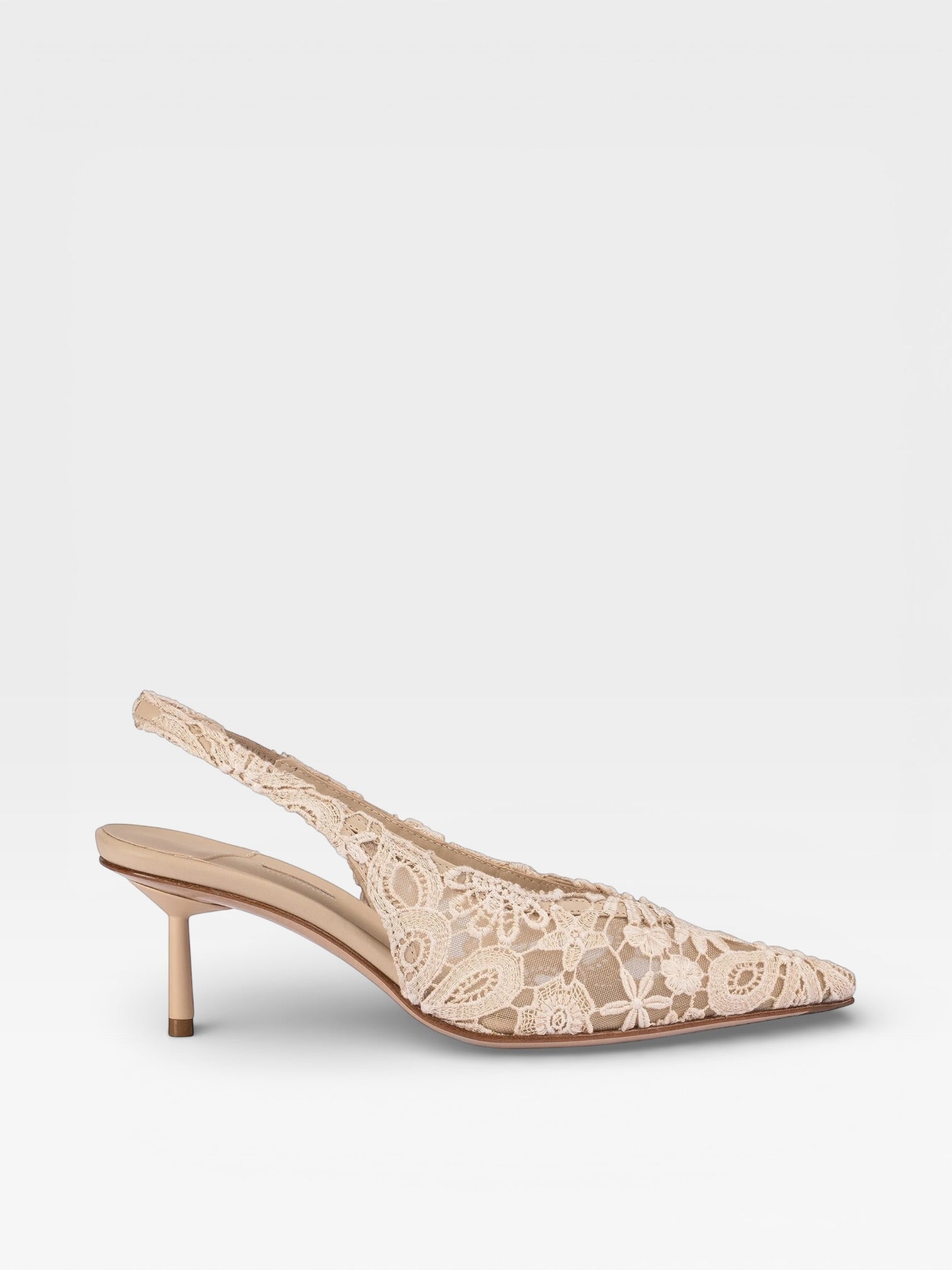 Le Silla Slingbacks Clivage 60 Nude