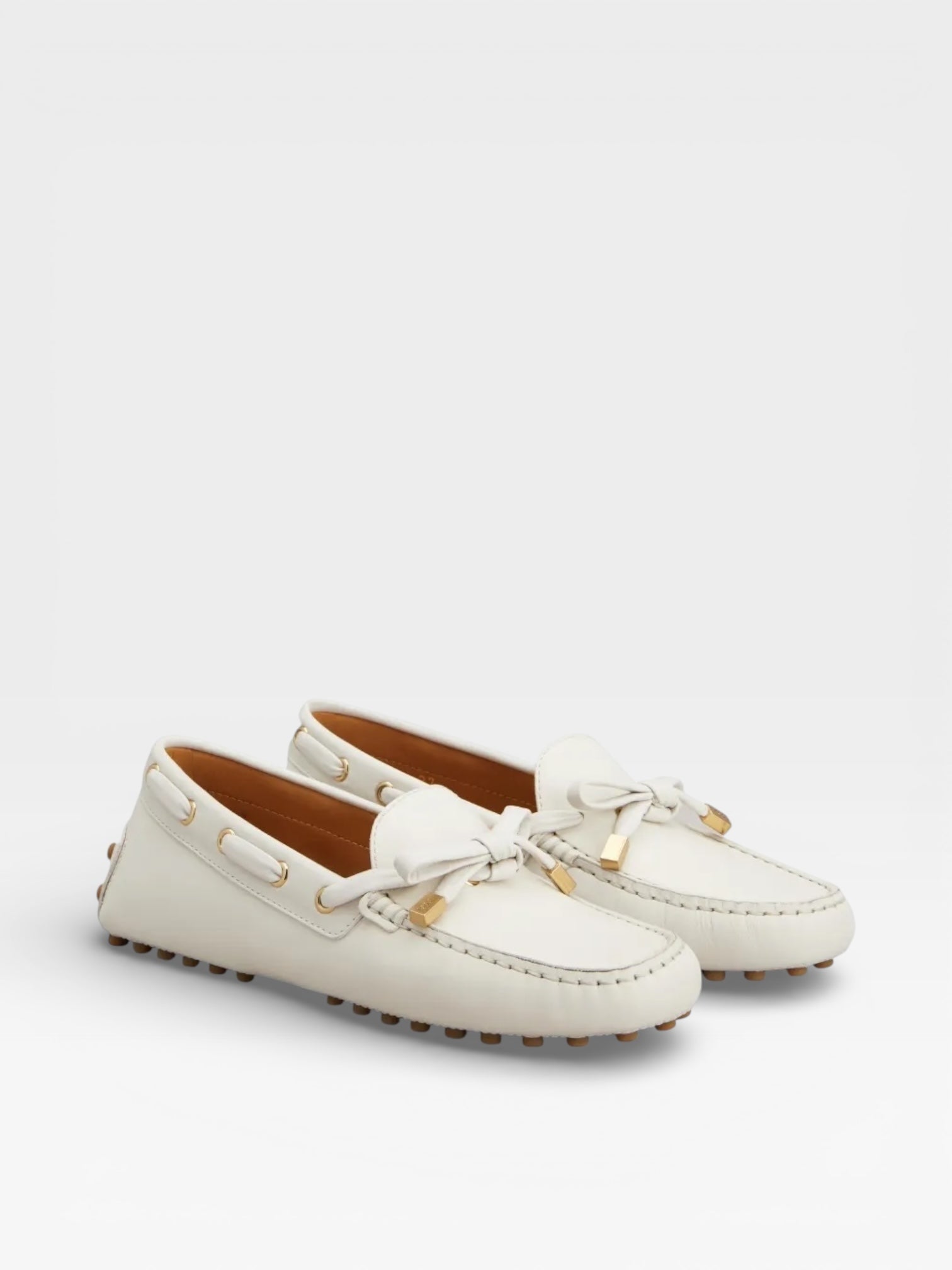 Tod's Gommino Loafers White