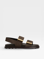 Tod's Sandals Dark Brown