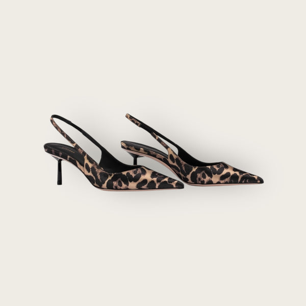 Le Silla Slingbacks Bella 60 Leopard