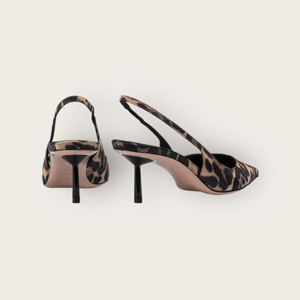 Le Silla Slingbacks Bella 60 Leopard