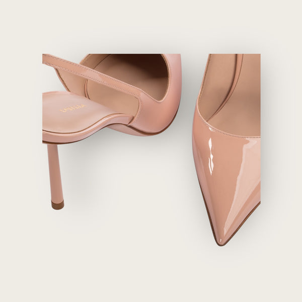 Le Silla Slingbacks Bella 80 Nude