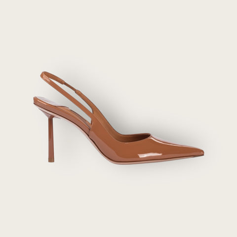 Le Silla Slingbacks Bella 80 Caramel