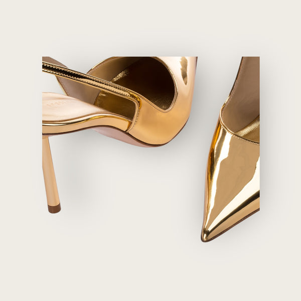 Le Silla Slingbacks Bella 60 Gold