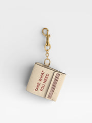 Anya Hindmarch Match Book Charm White