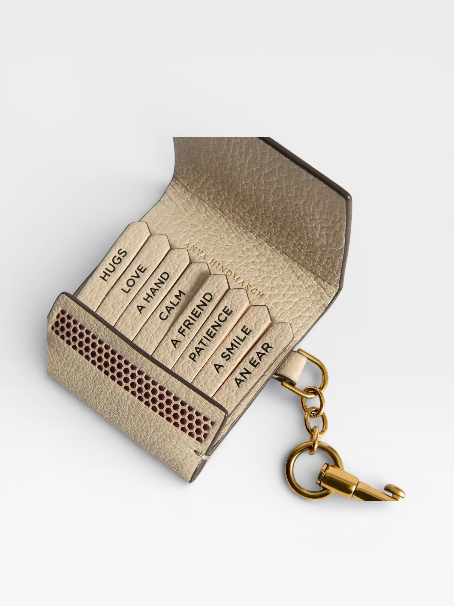 Anya Hindmarch Match Book Charm White