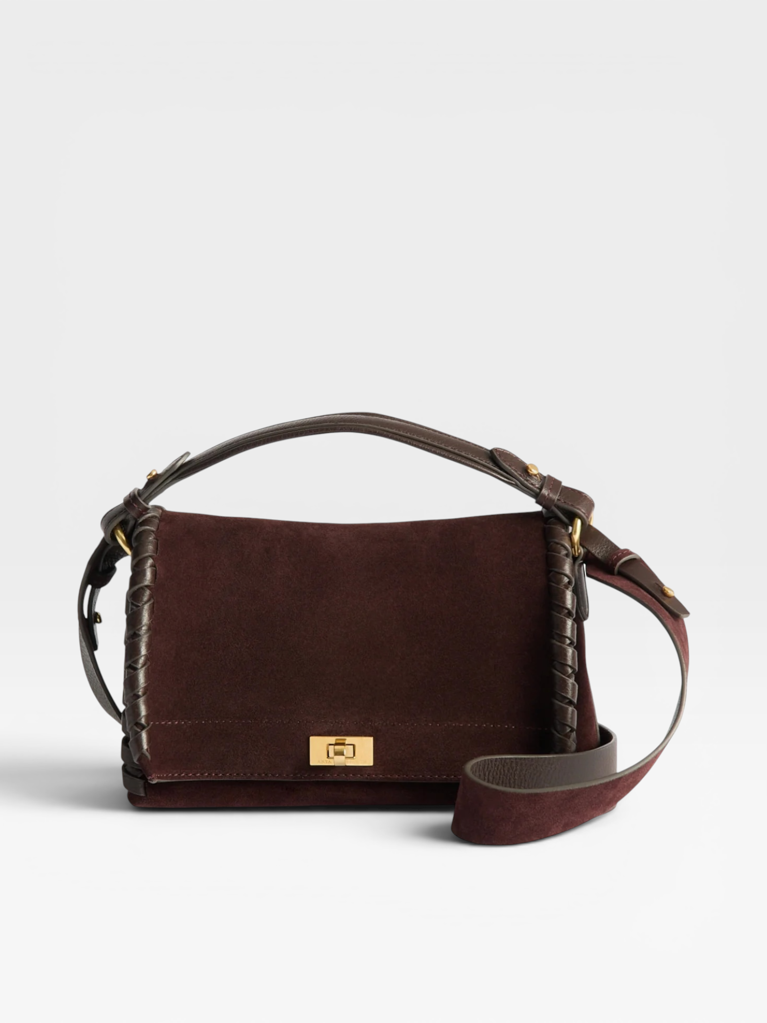 Anya Hindmarch Mortimer Whipstitch Cross-body Burgundy