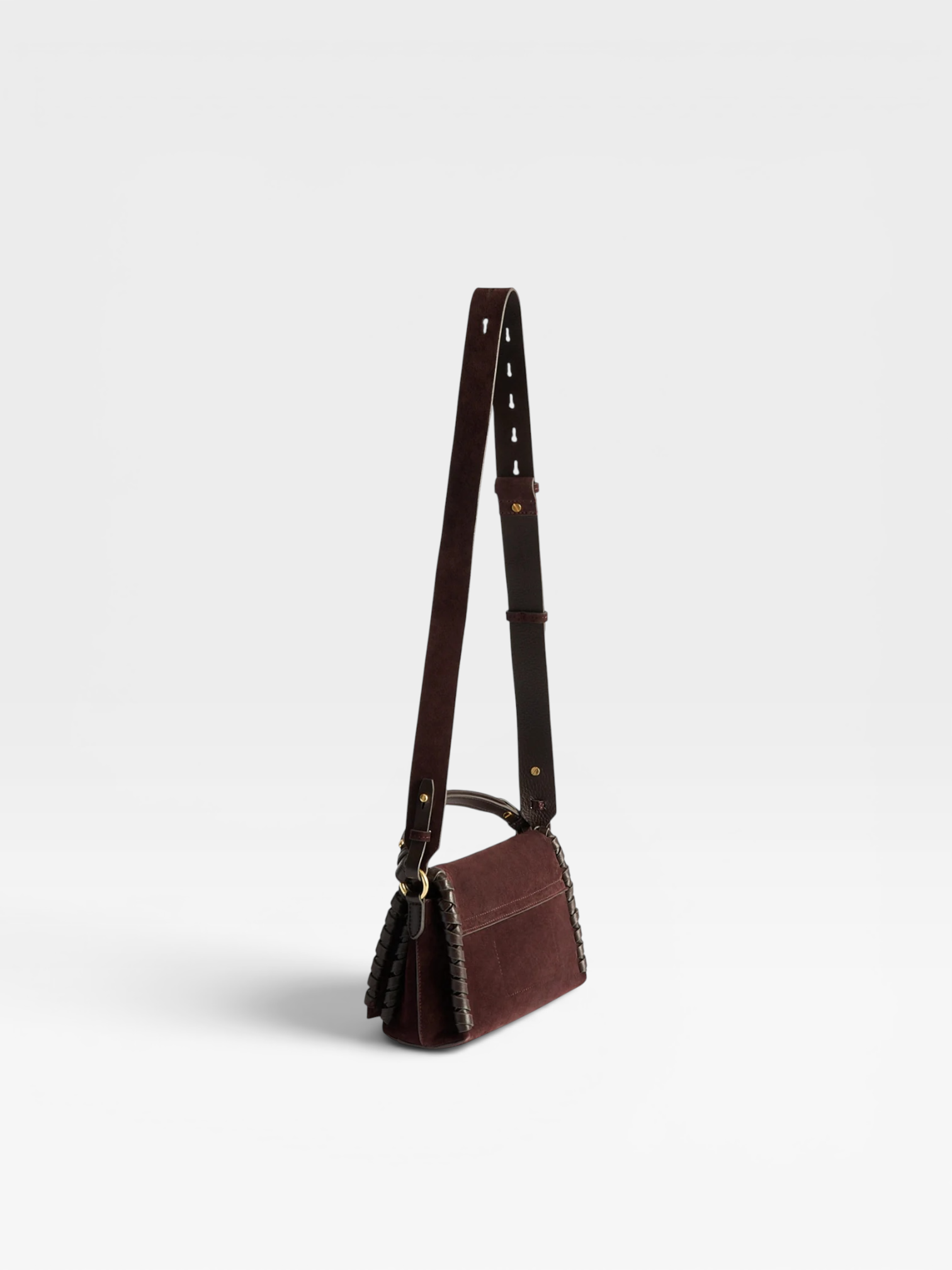 Anya Hindmarch Mortimer Whipstitch Cross-body Burgundy
