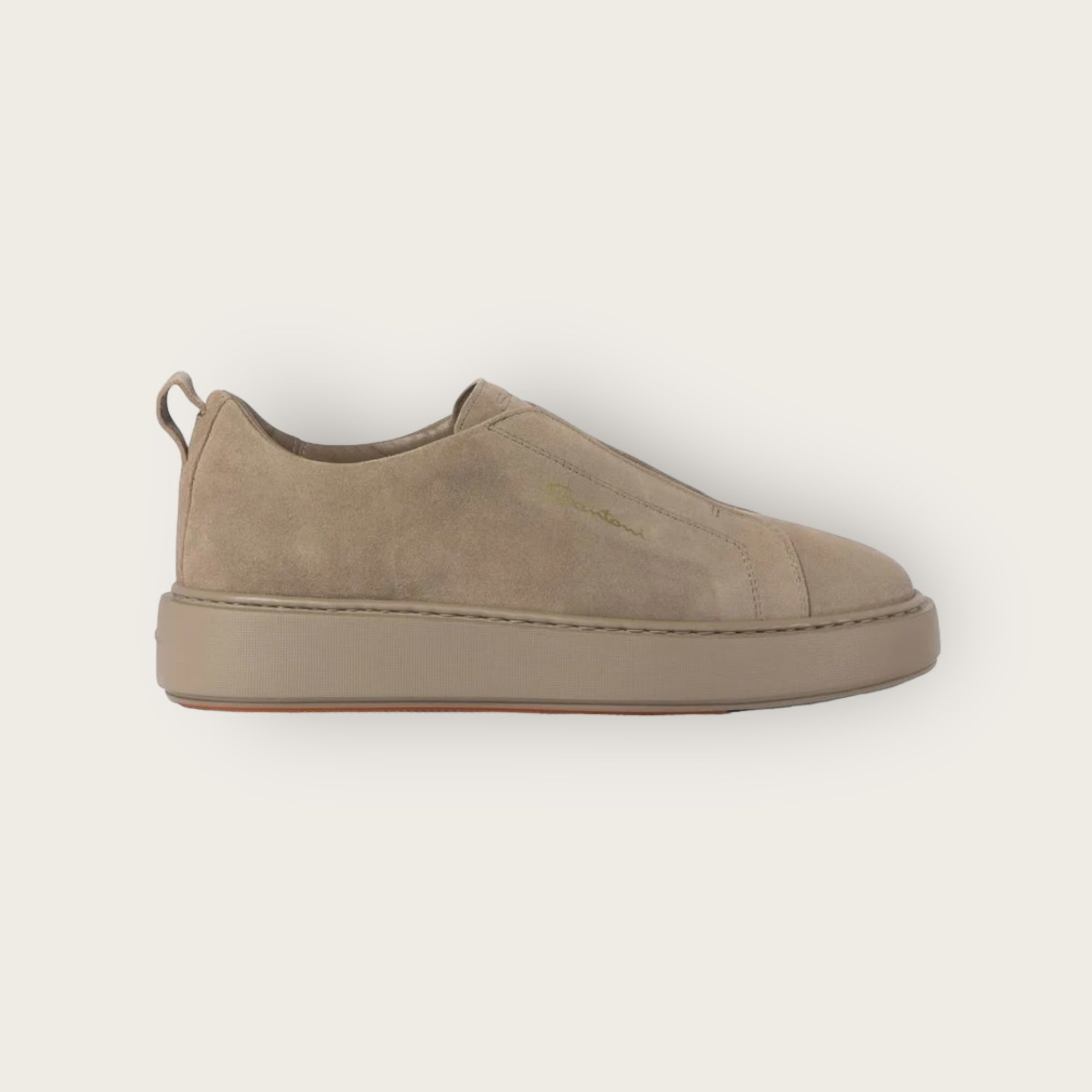 Santoni Slip-On Taupe