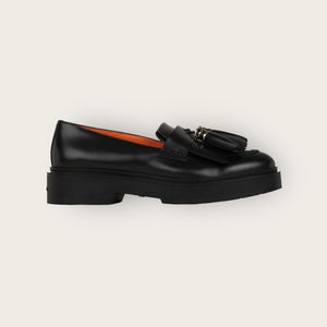 Santoni Loafers Black