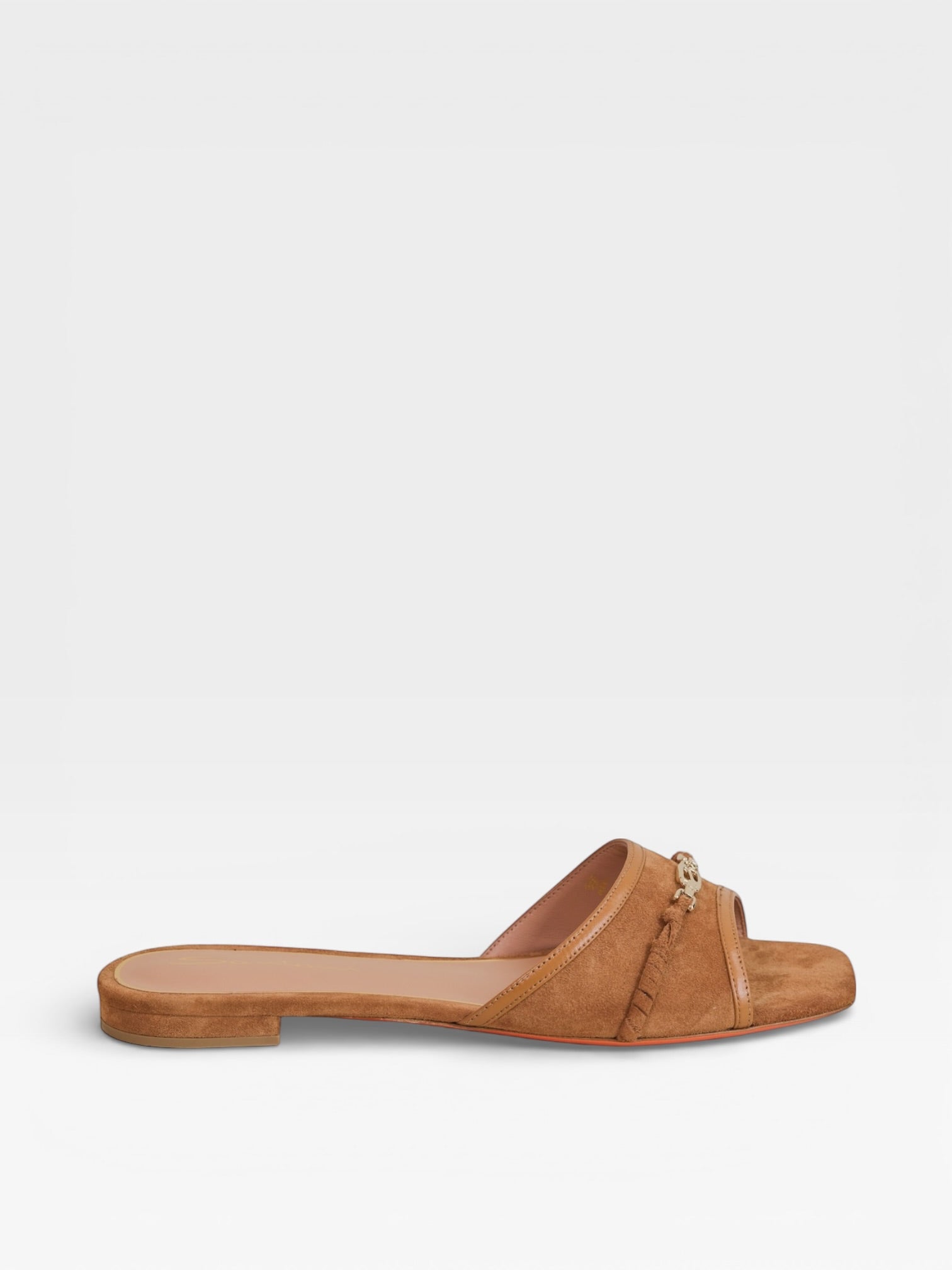 Santoni Slides Brown