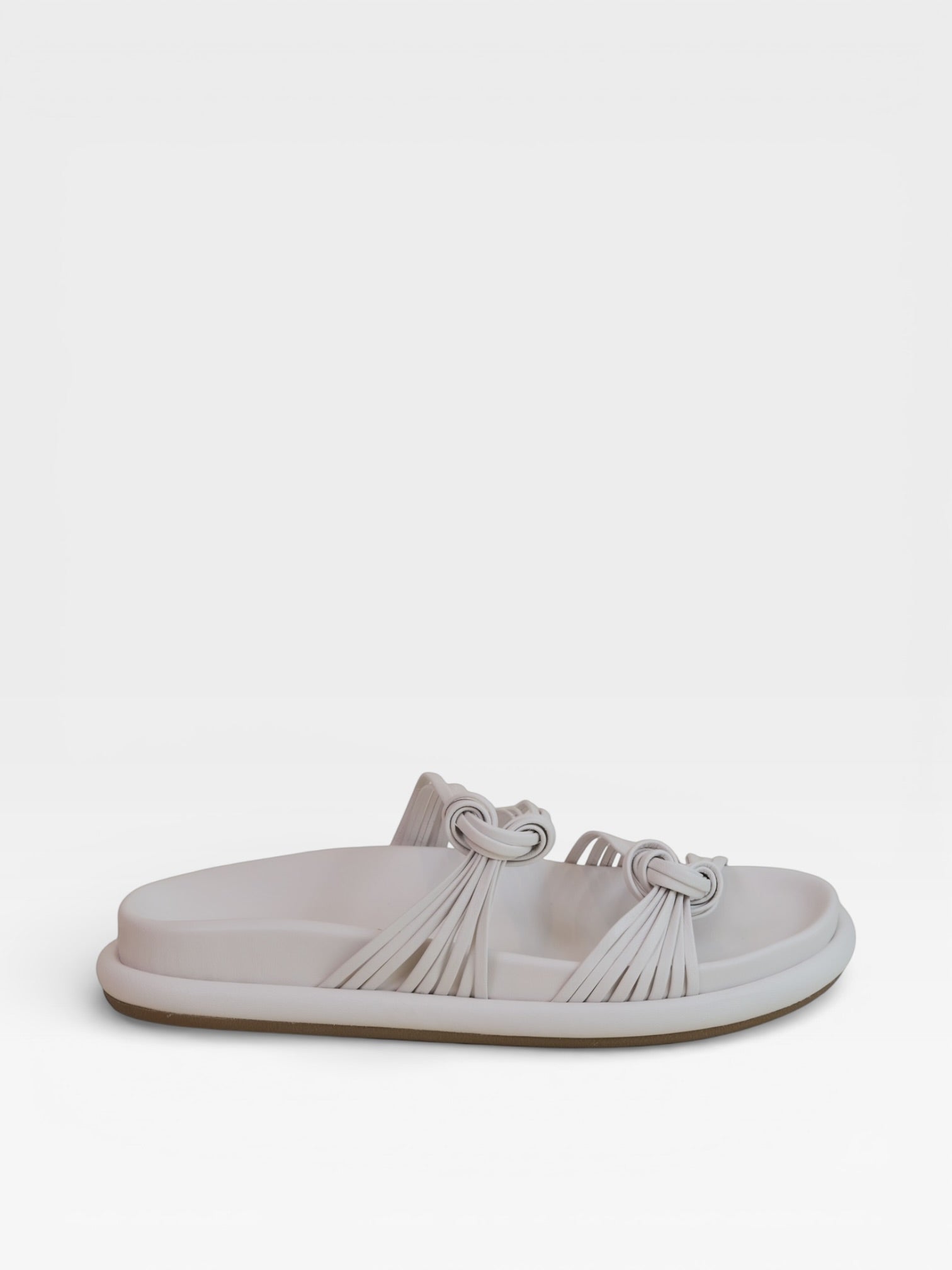 Santoni Slides White