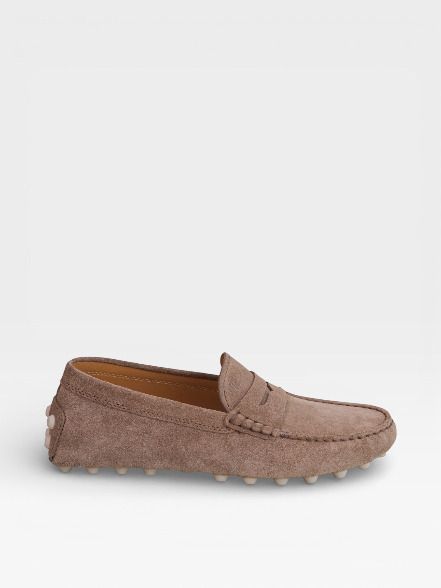 Tod's Gommino Bubble Loafers Taupe
