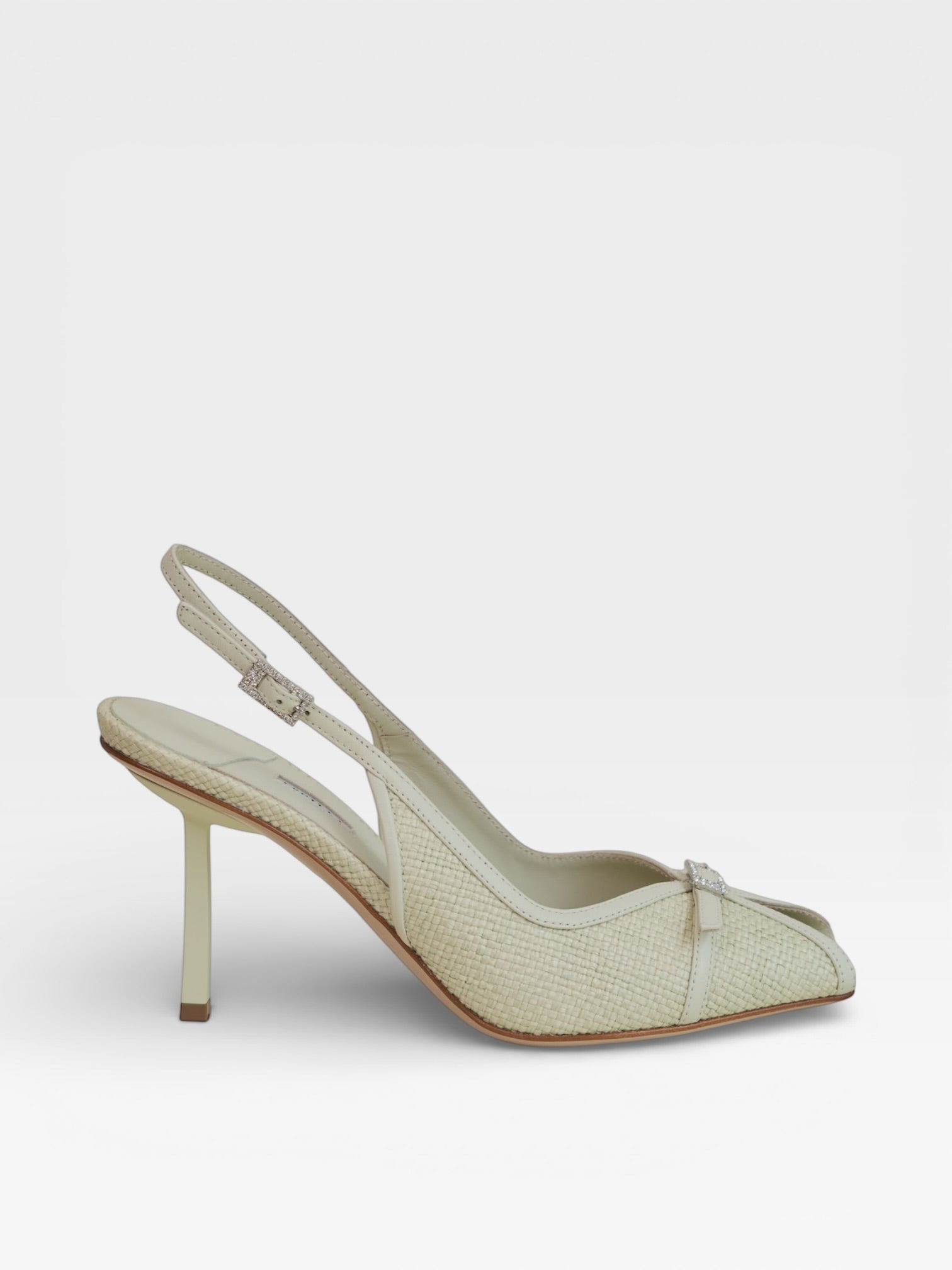 Le Silla Slingbacks Vittoria 80 Light Green