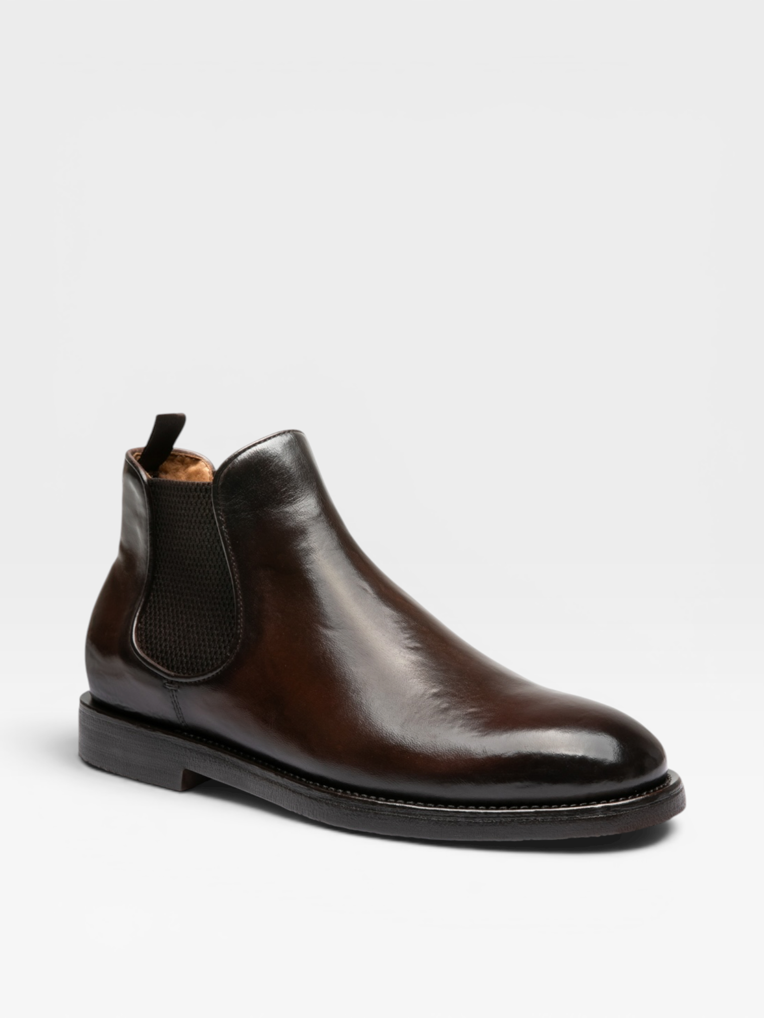 Officine Creative Chelsea Boots Bariton 002 Dark Brown