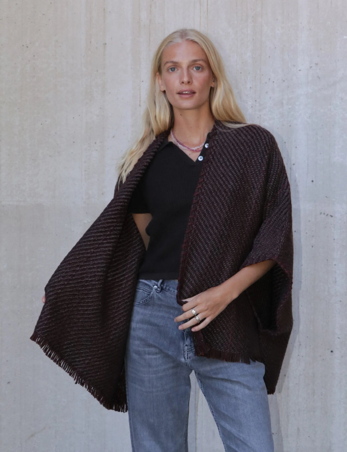 Wehve Lose Cardigan Bella Ganache