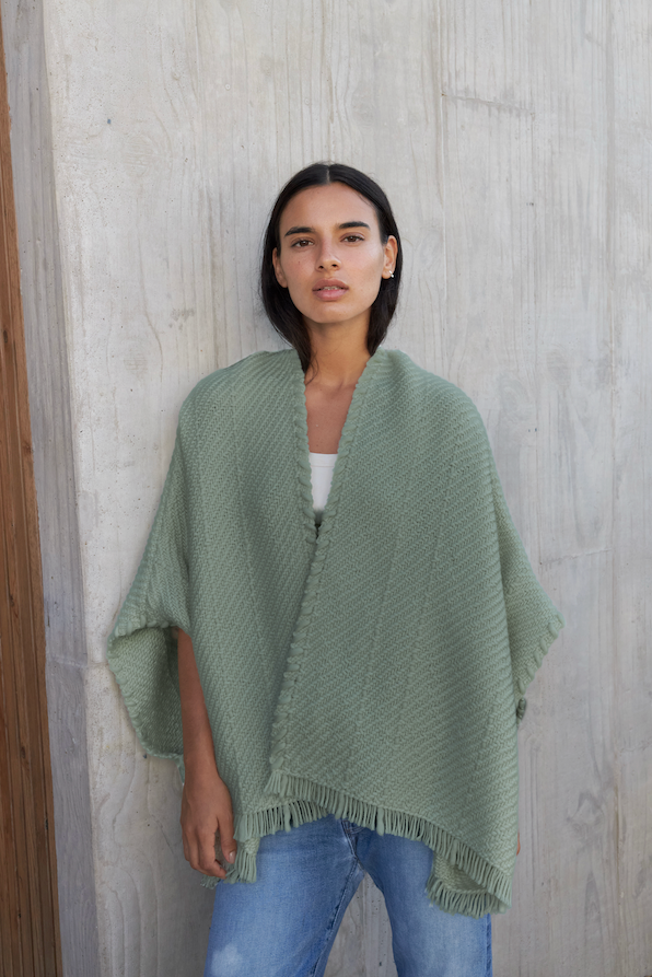 Wehve Lose Cardigan Bella Green