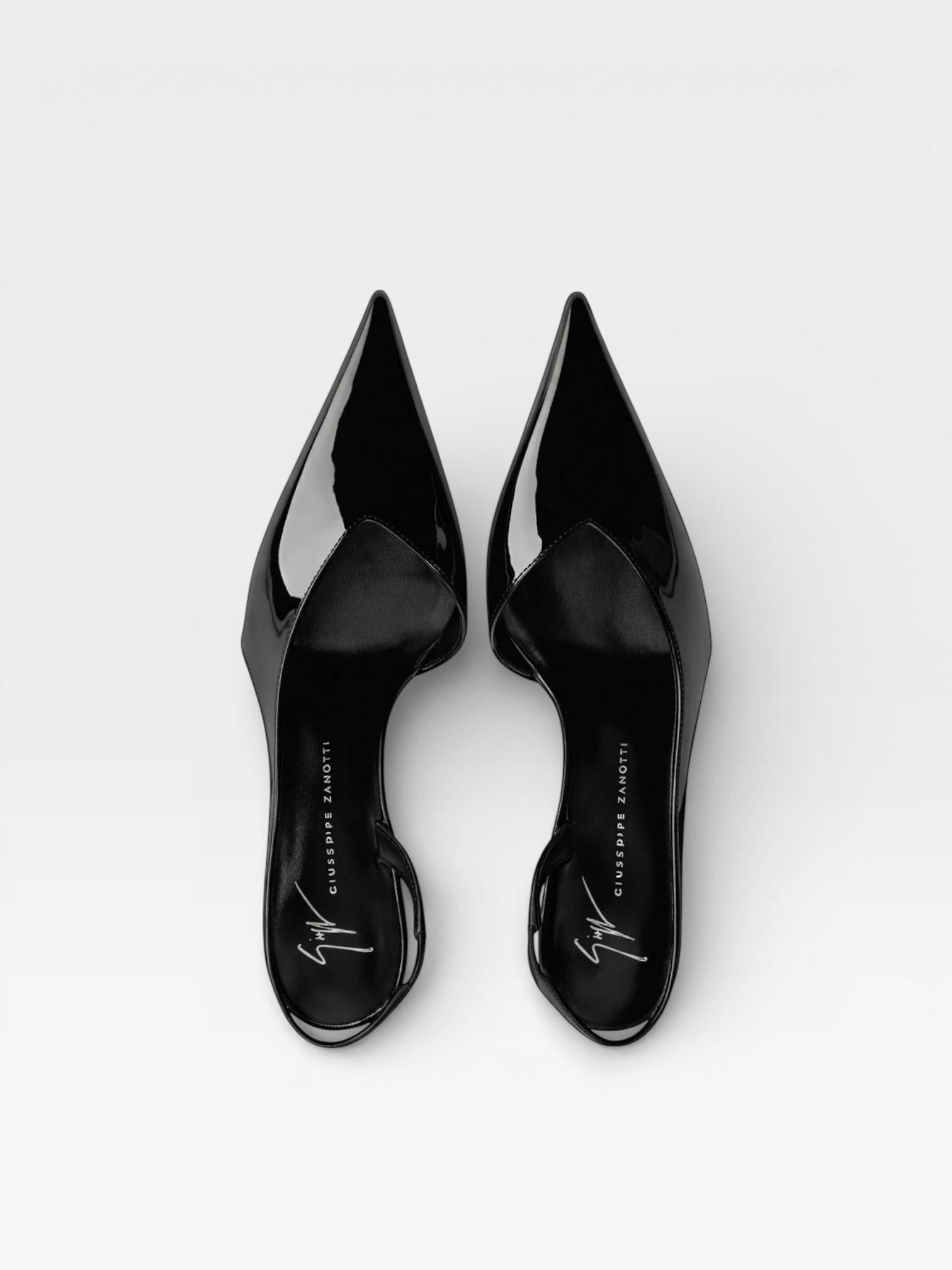 Giuseppe Zanotti Slingbacks Desiree 85 Black – Azur Shoes
