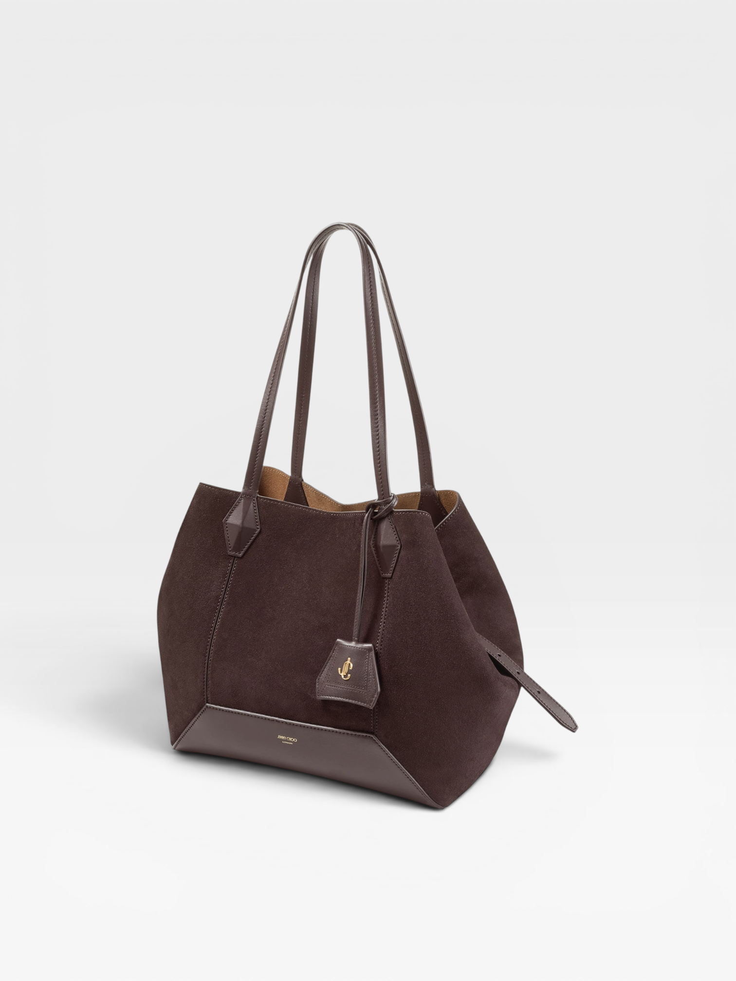 Jimmy Choo Diamond Tote Medium Brown