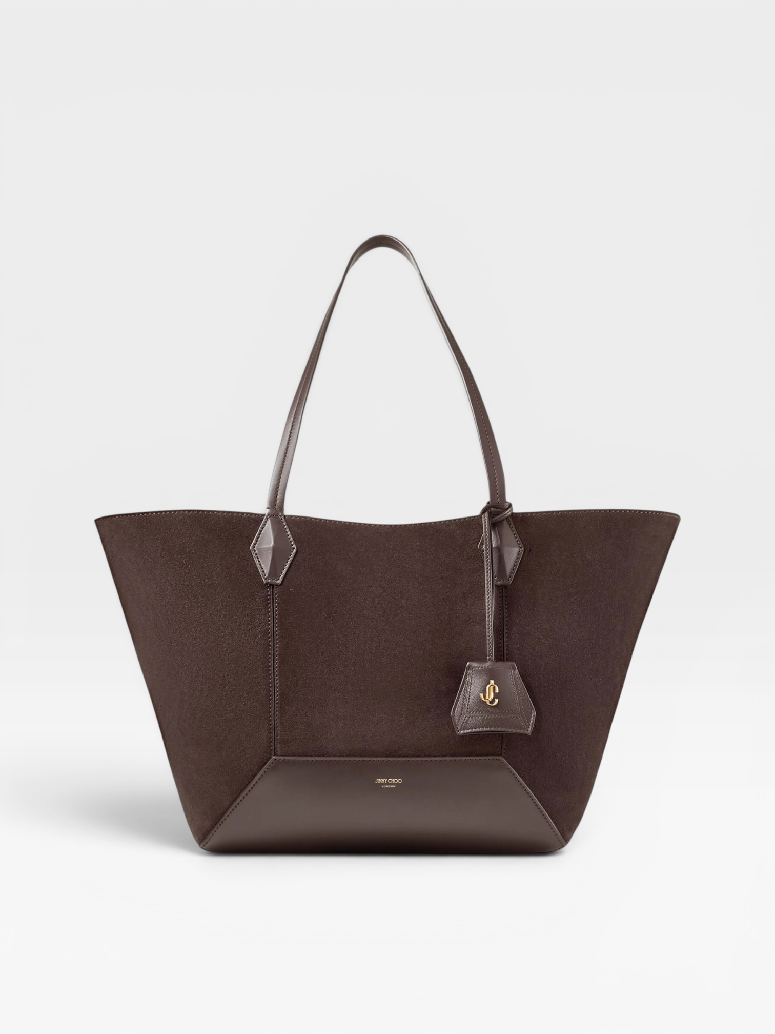 Jimmy Choo Diamond Tote Medium Brown