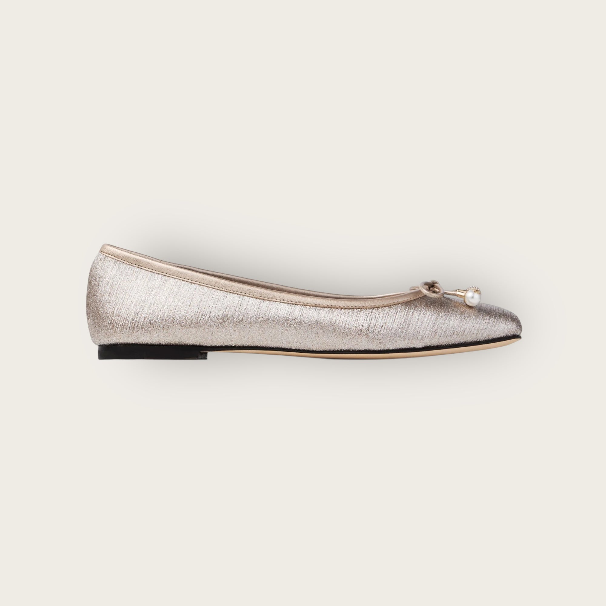 Jimmy Choo Elme Flat Nude