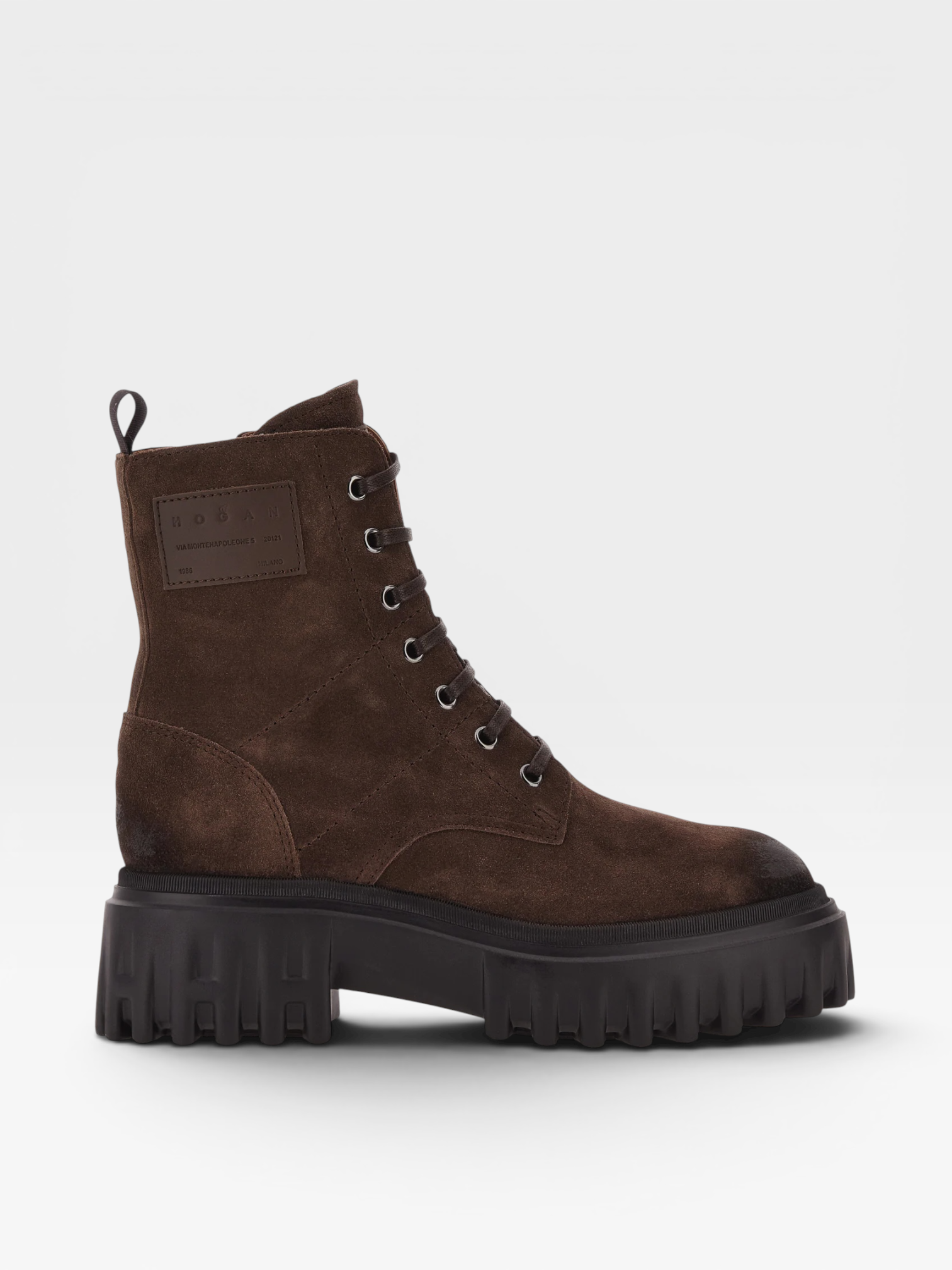 Hogan Ankle Boots H700 Brown