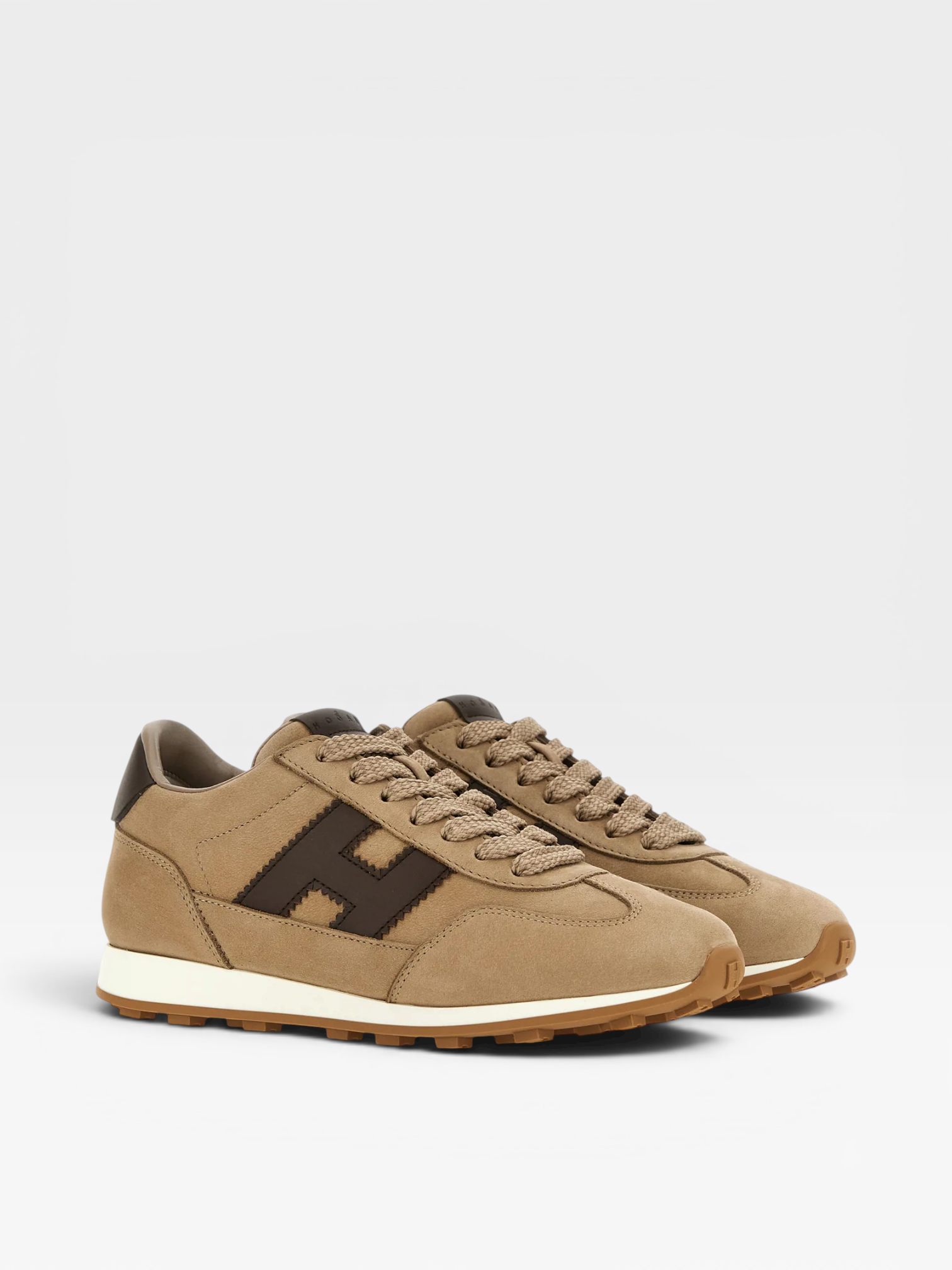 Hogan Athletic Beige Brown