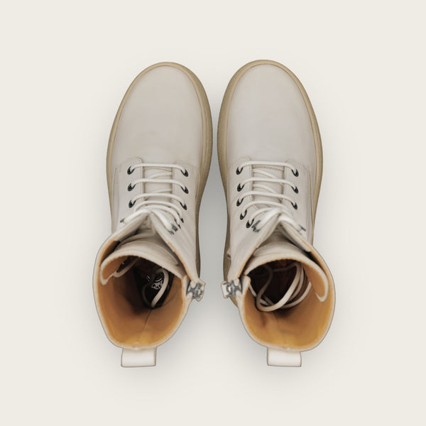 Tod's Lace-Up Ankle Boots Off White