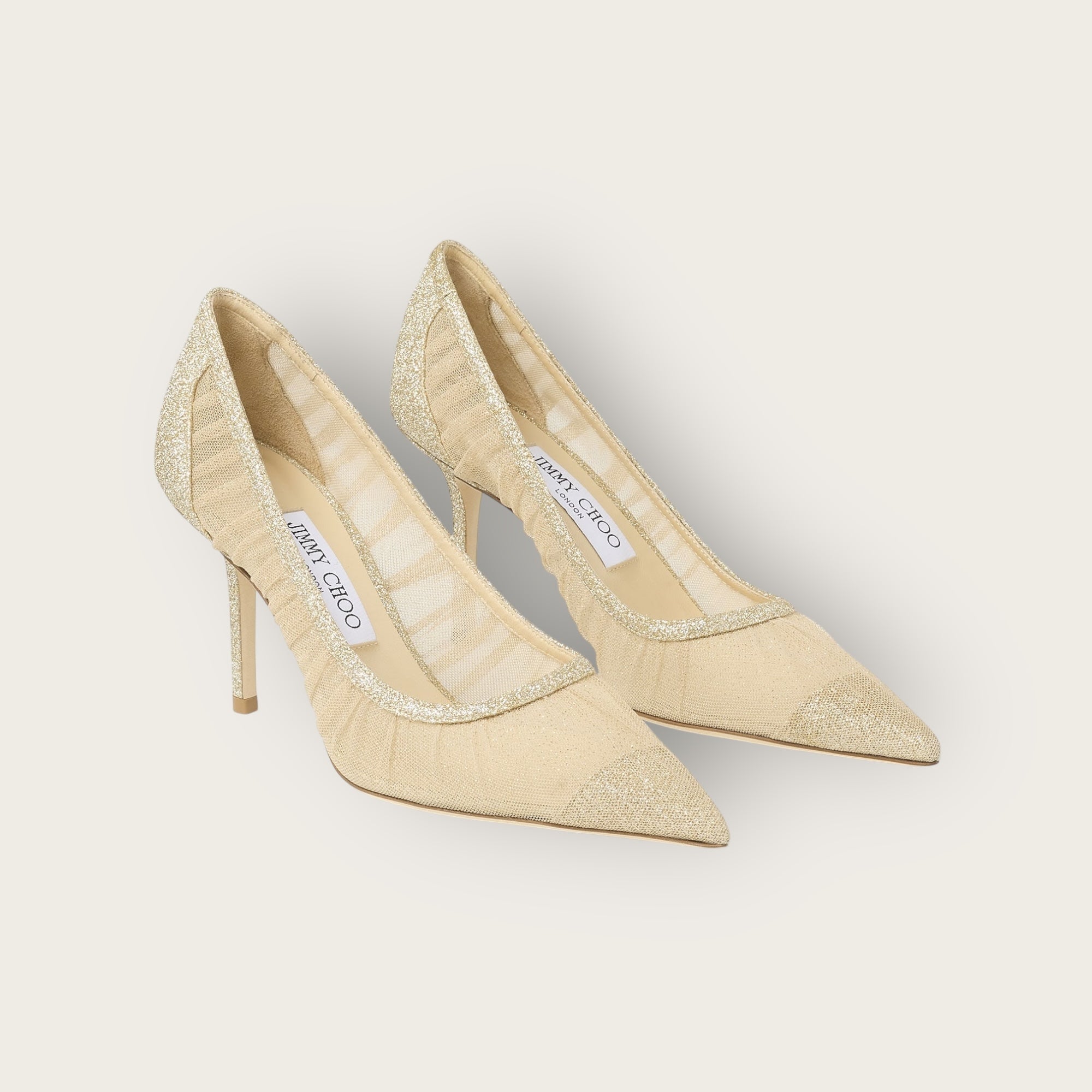 JIMMY CHOO☆LOVE85、サイズ36☆美品 Jimmy Choo Love 85 Gold – Azur Shoes