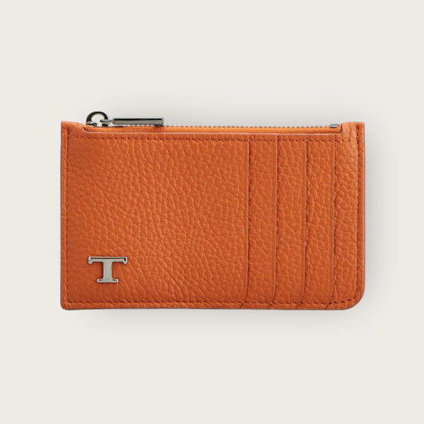 Tod's Credit Card Holder Orange